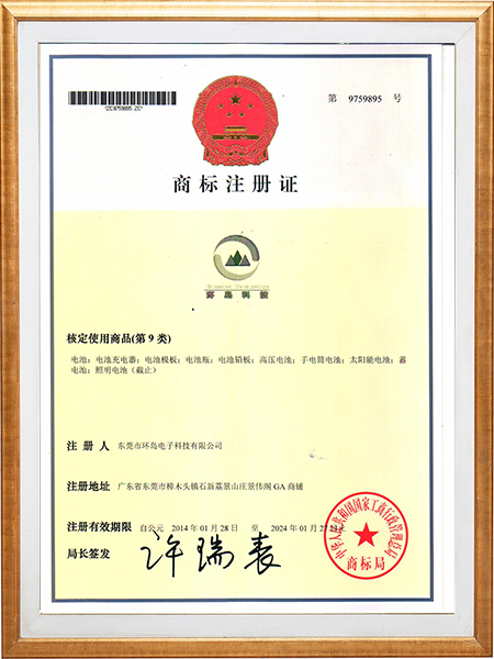 商标注册证